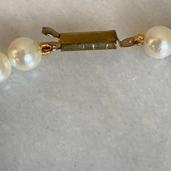 Vintage faux pearl necklace - Picture 4 of 4